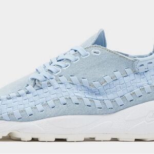 Sz8 Nike Air Footscape Women's Denim Woven Sneakers